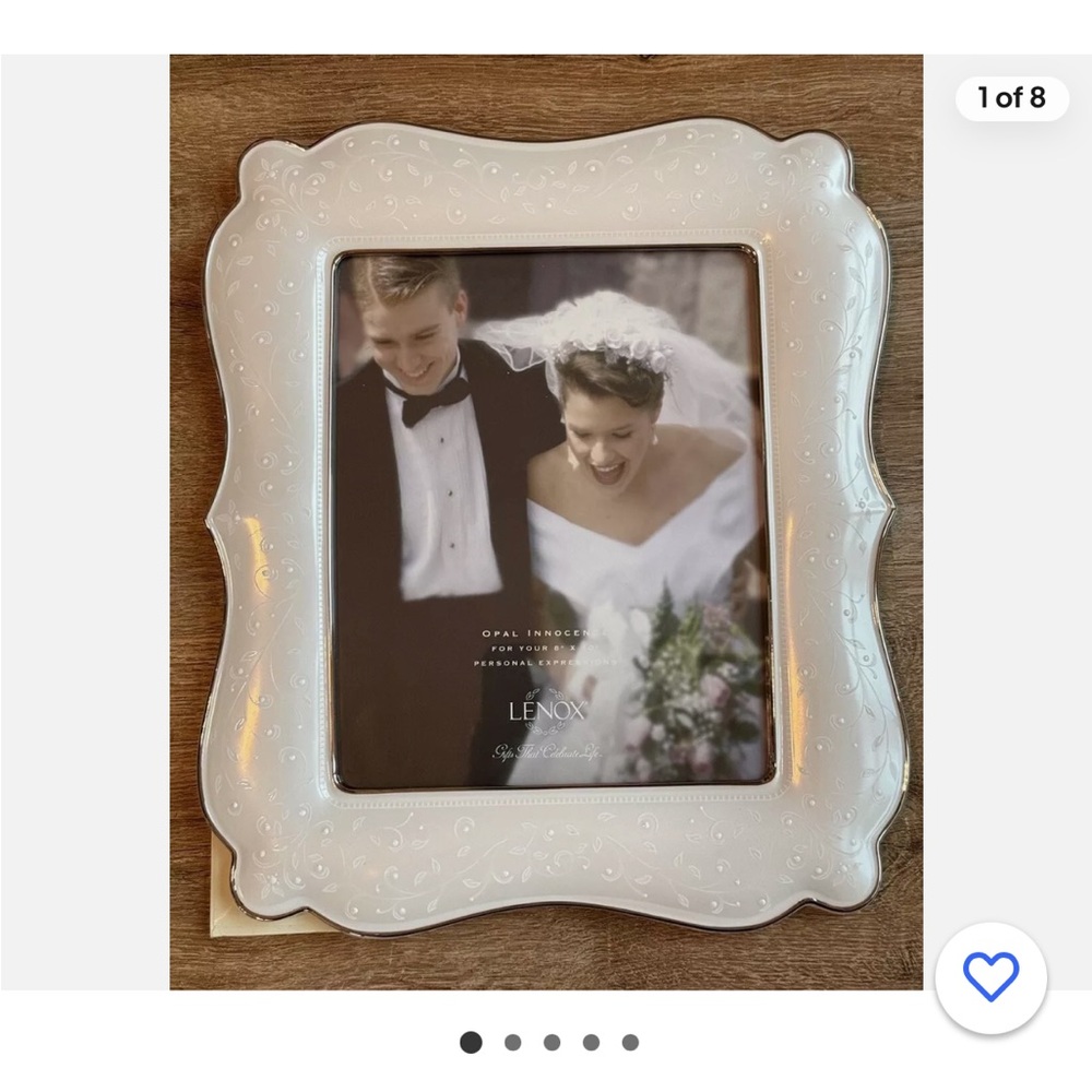 Lenox Opal Innocence Frame - 8x10